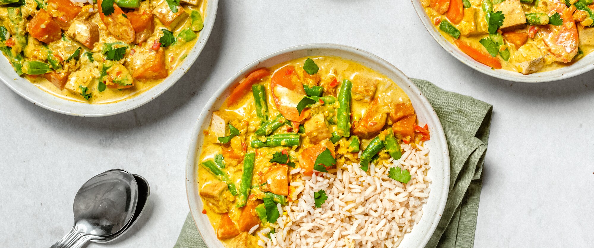 Thaise gele curry met rijst recept 24Kitchen